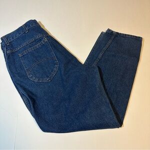 Vtg Chic Jeans Sz 18W Short Blue Denim Mom jeans